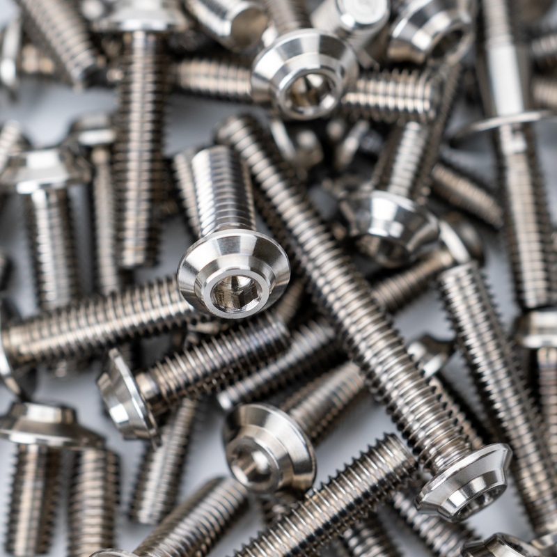 1up Racing Pro Duty Titanium Upper Screw Set - Awesomatix A12WC