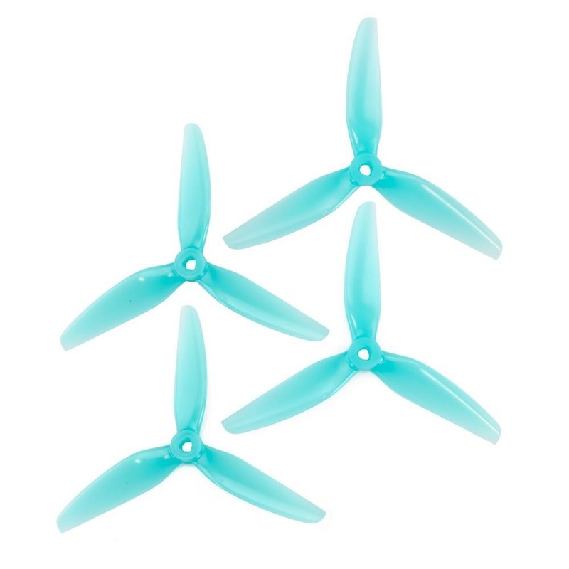 HQProp DP 5.1X4.1X3 Propeller (Set of 4 ) Light Blue