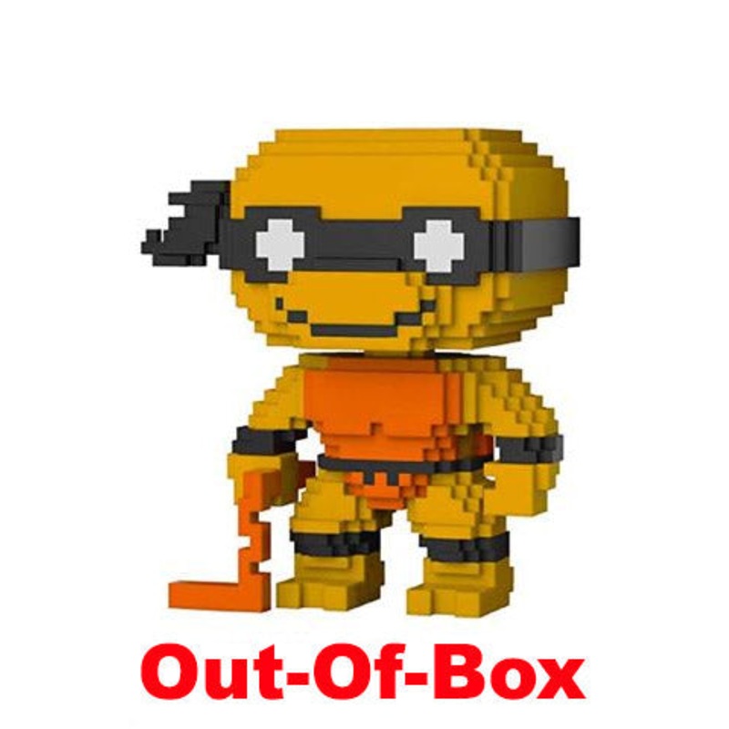 Michelangelo (8-Bit Neon, Teenage Mutant Ninja Turtles) 07 - Funko Shop Exclusive *Out-of-Box*