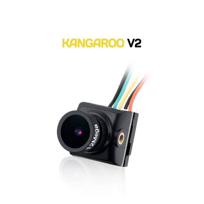 CADDX Kangaroo V2 Nano FPV Camera 1000TVL Super WDR 12M 7G Lens Black