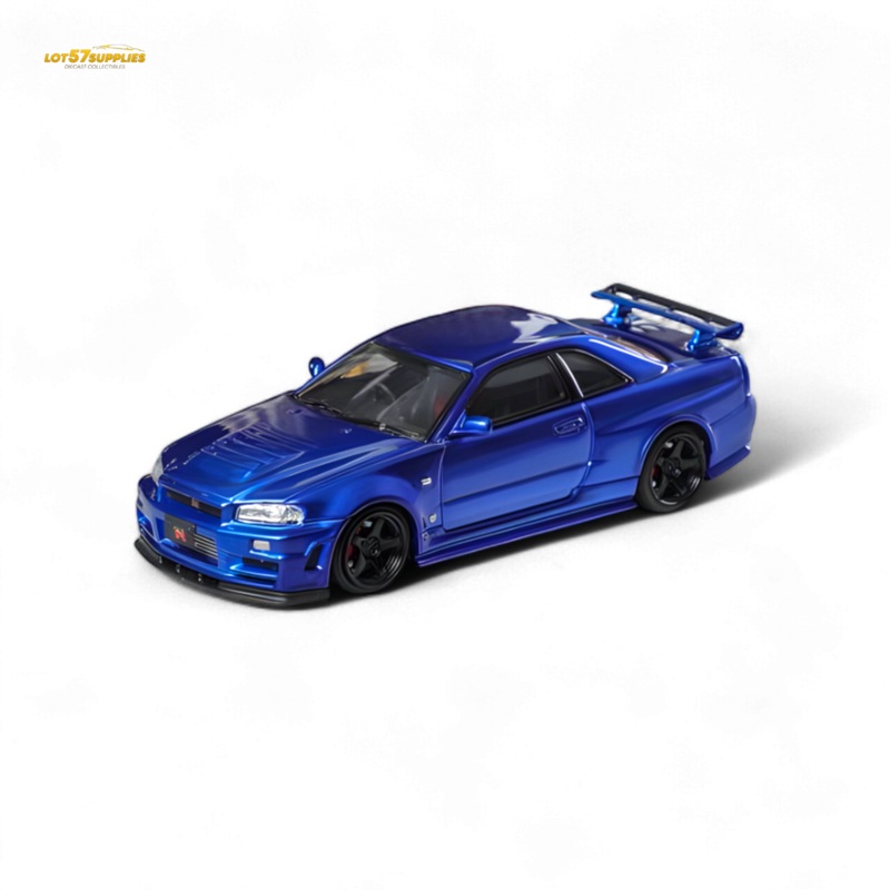 Fuji Skyline R34 GT-R Nismo Z-Tune - Bayside Blue 1:64