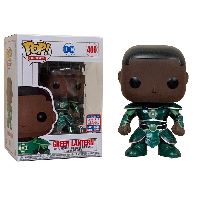 Green Lantern (Imperial Palace, John Stewart, Metallic) 400 - 2021 Fall Convention Exclusive