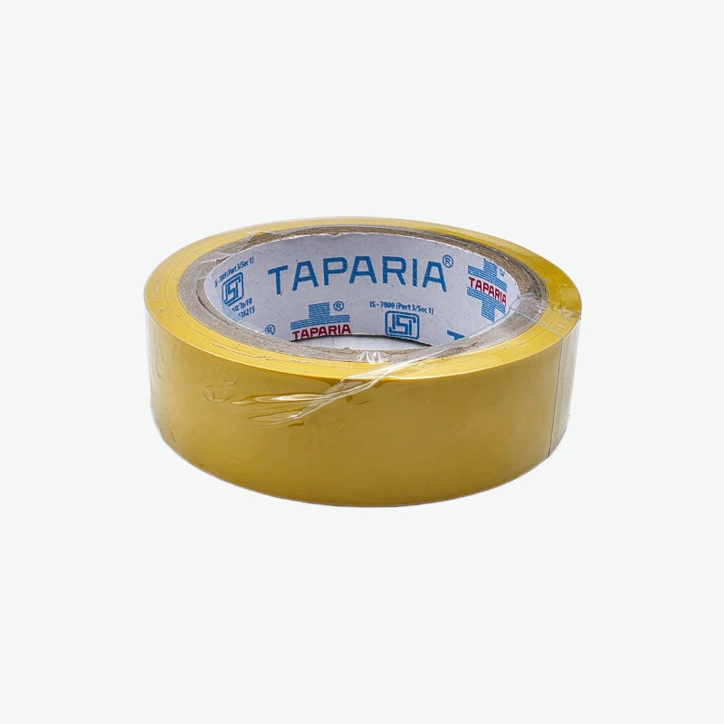 17mm Yellow PVC Insulation Tape - Taparia