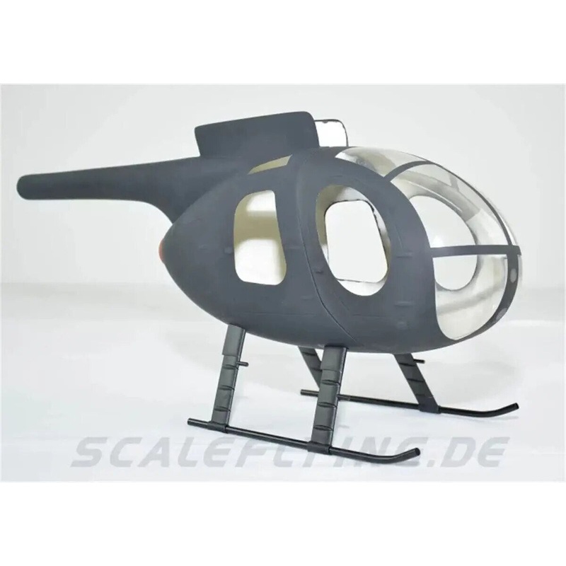 450 Size MD-500D Little Birds Helicopter Scale Fuselage Glassfiber RC Heli Parts