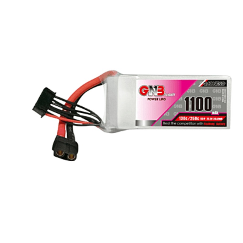 GNB 22.2V 1100mAh 6S1P 130C Lipo Battery