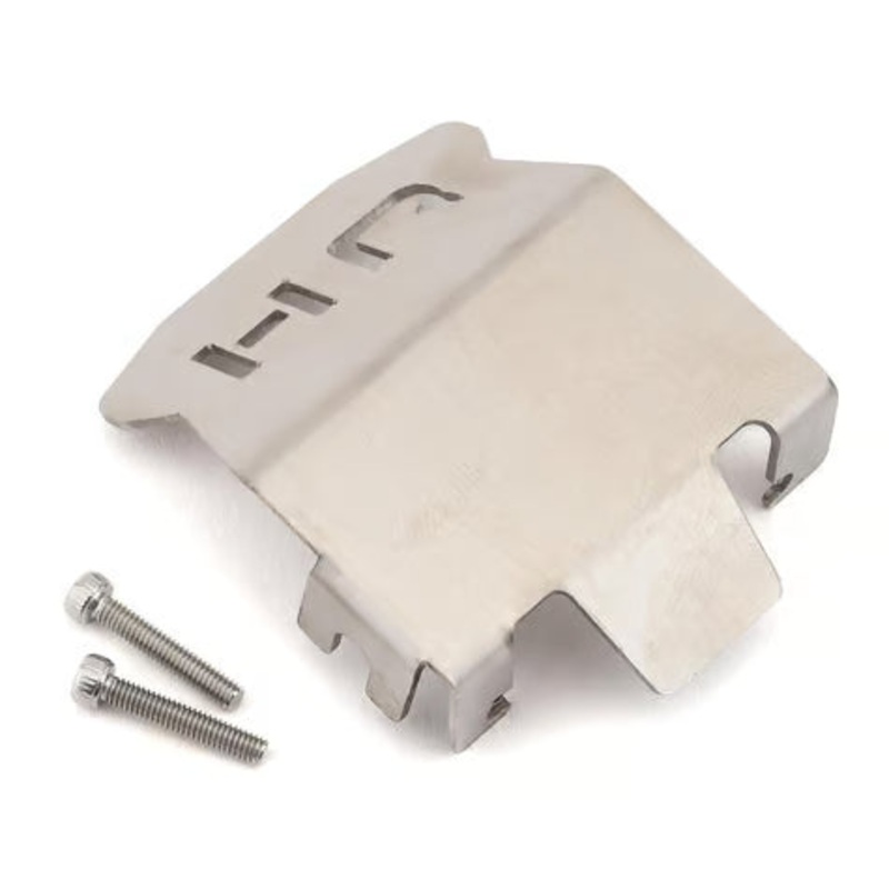 Hot Racing HRASTRXF331CF Front/Rear Stainless Steel Armor Skid Plate for Traxxas TRX-4