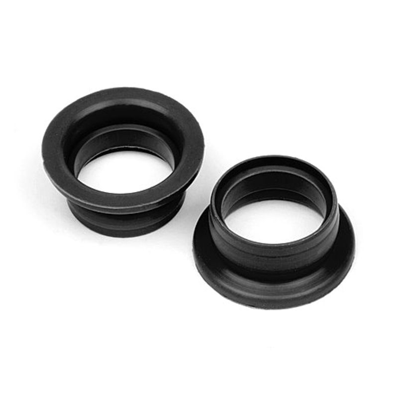 HPI RACING Shaped Exhaust Gasket (21 Size/2pcs) Black