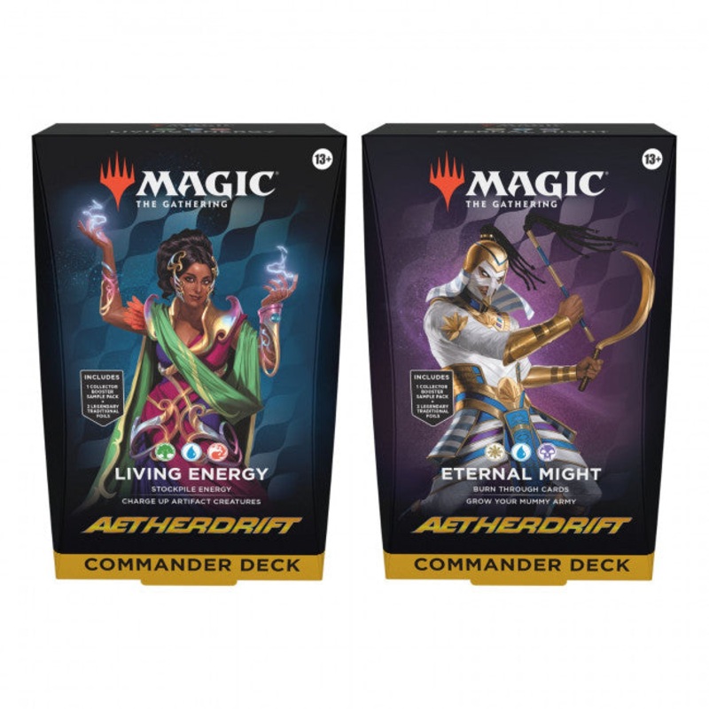 Magic The Gathering Aetherdrift Commander Decks (Pair)