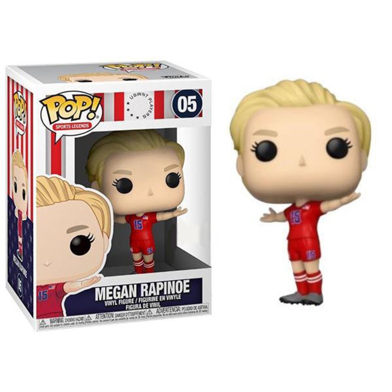Megan Rapinoe (Red, Away Jersey, Sports Legends) 05