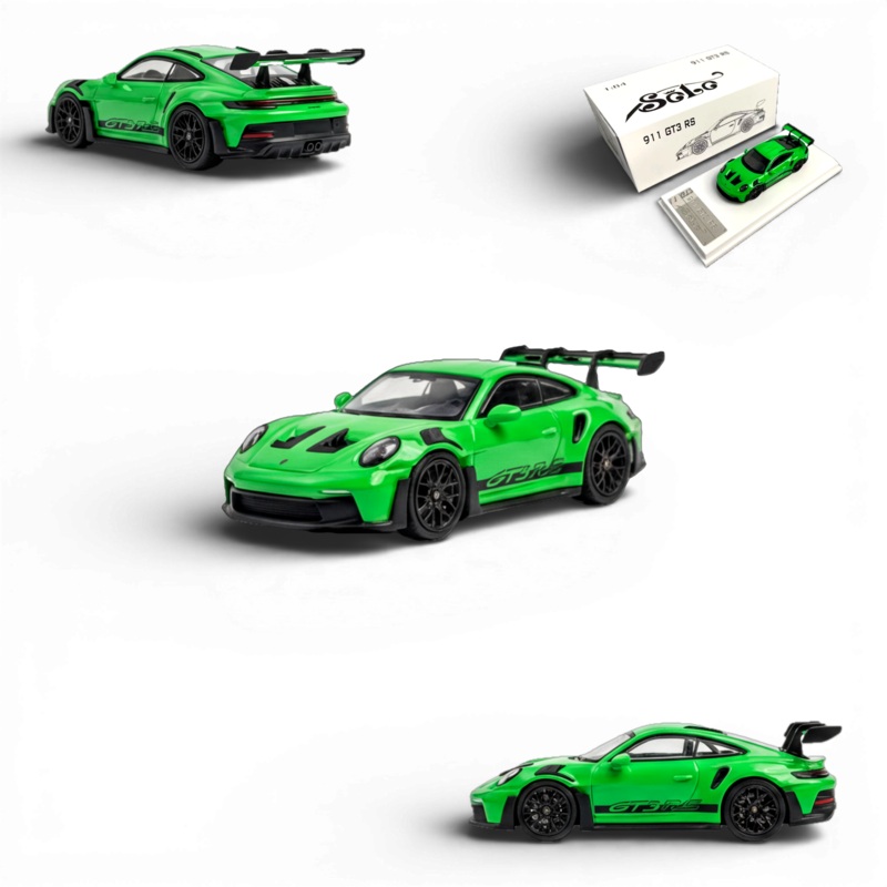 SOLO Porsche 911 992 GT3 RS Lizard Green 1:64