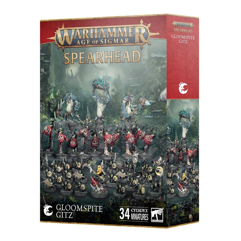 Spearhead: Gloomspite Gitz Bad Moon Madmob