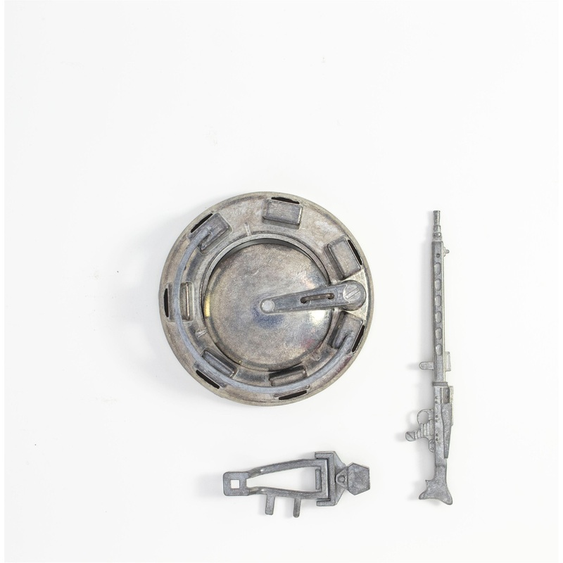 Tiger 1 Late Version Metal Cupola & Metal MG42