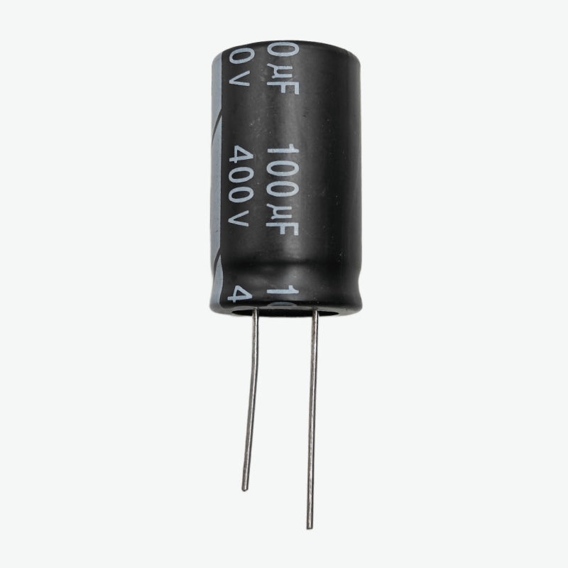 100uF 400V Aluminum Radial Electrolytic Capacitor (HY2G101M180300CD288-HYNCDZ) - Through Hole Package