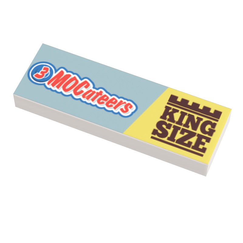 3 MOCateers Candy (King Size) - B3 Customs Printed 1x3 Tile