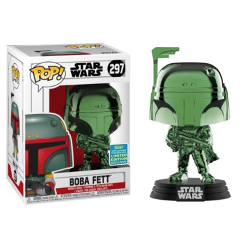 Boba Fett (Green Chrome) 297 - 2019 Summer Convention Exclusive