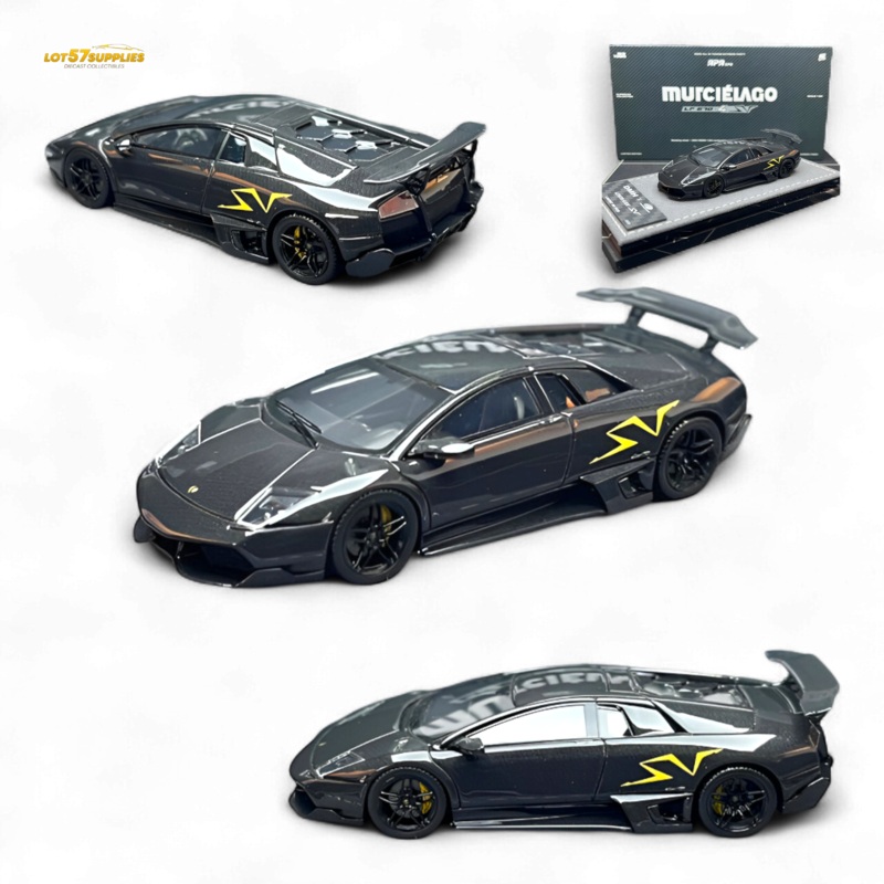 DMH Lamborghini LP 670-4 Full Black Carbon 1:64