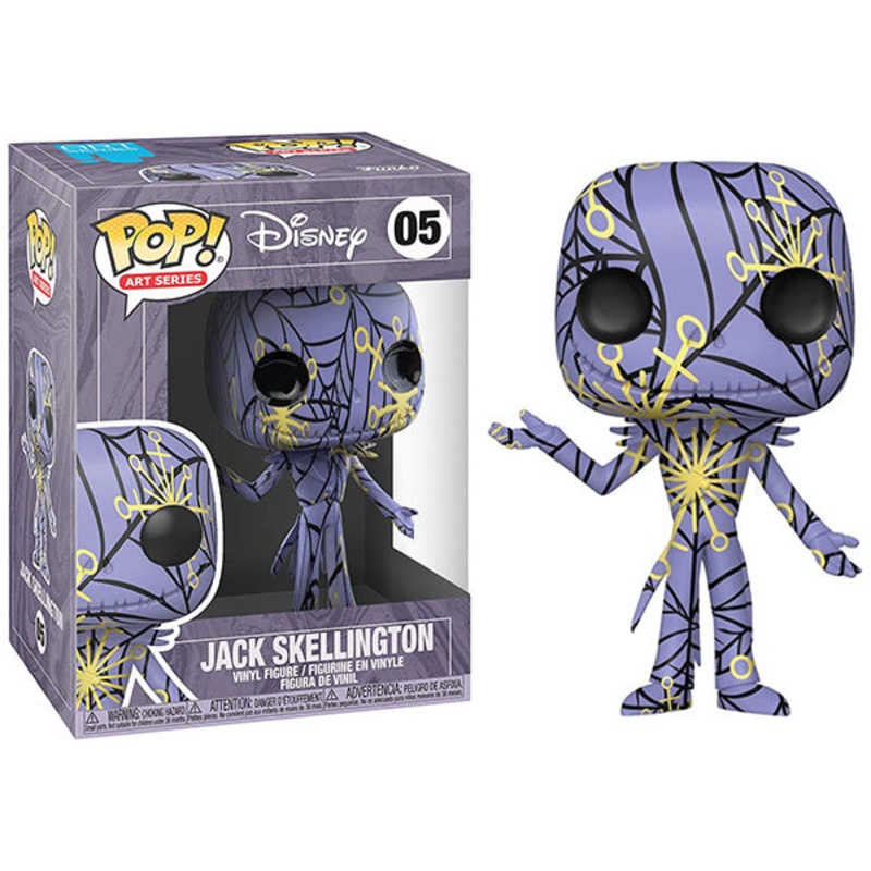 Jack Skellington (Purple, Art Series, Nightmare Before Christmas, No Stack) 05