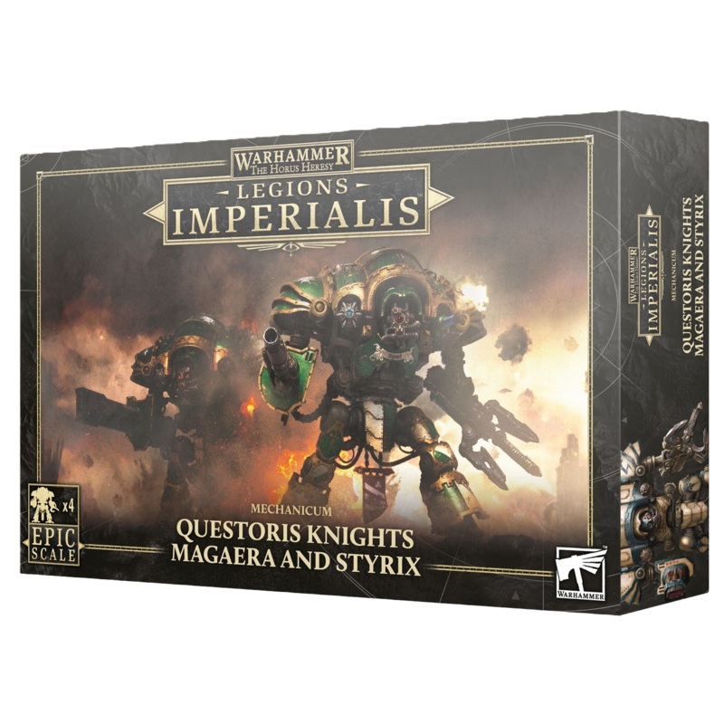 Legions Imperialis: Mechanicum Questoris Knights Magaera and Styrix