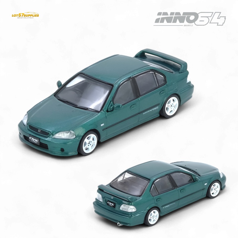 (Pre-Order) Inno64 Honda Civic Ferio Si EK Green 1:64
