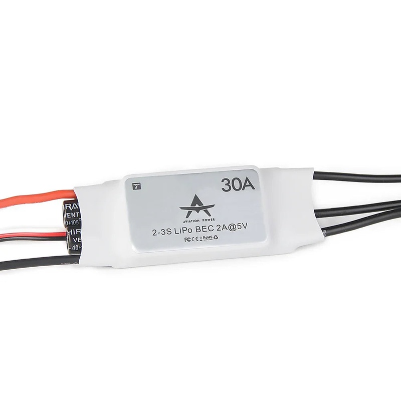 T-MOTOR AT 30A ESC - AT series Brushless ESC for Brushless Motor Assemble fixed wing AT 20A