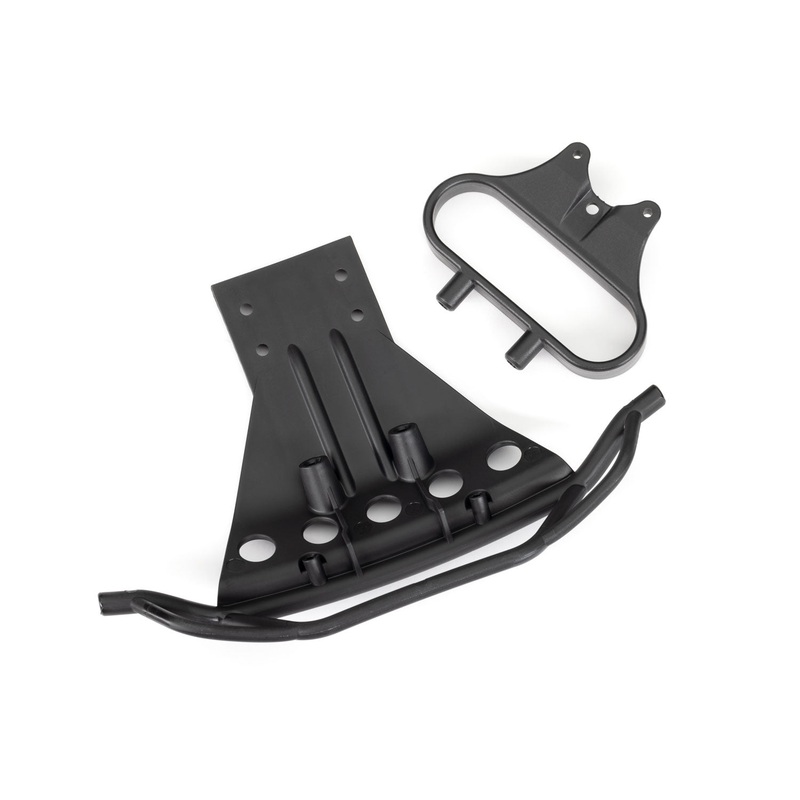 Traxxas 5835X Slash 2WD Black Front LED Bumper with Mount