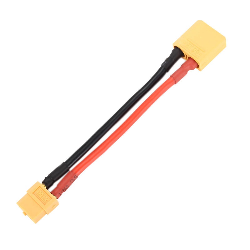 XT90 MALE TO XT60 FEMALE 14AWG 100MM CABLE