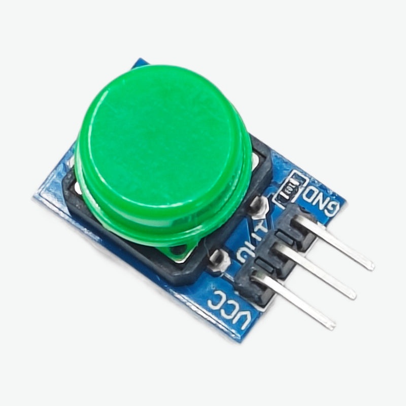 Big Key Button Switch Module - Green
