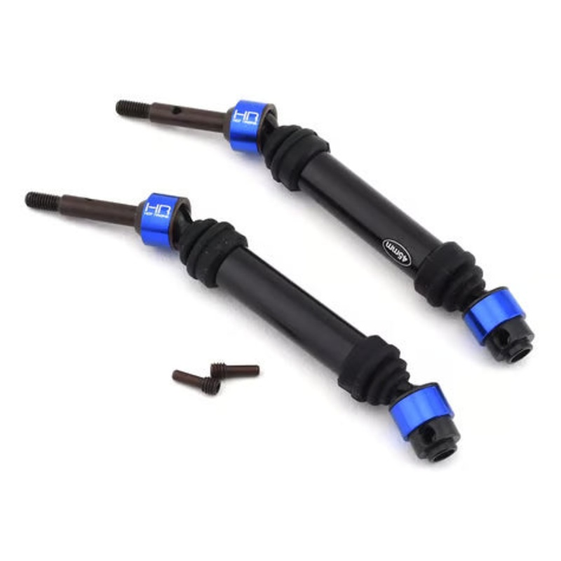 Hot Racing HRASLF288RCR Rear Light Weight Metal CV Splined Drive Shafts for Traxxas Slash 4x4