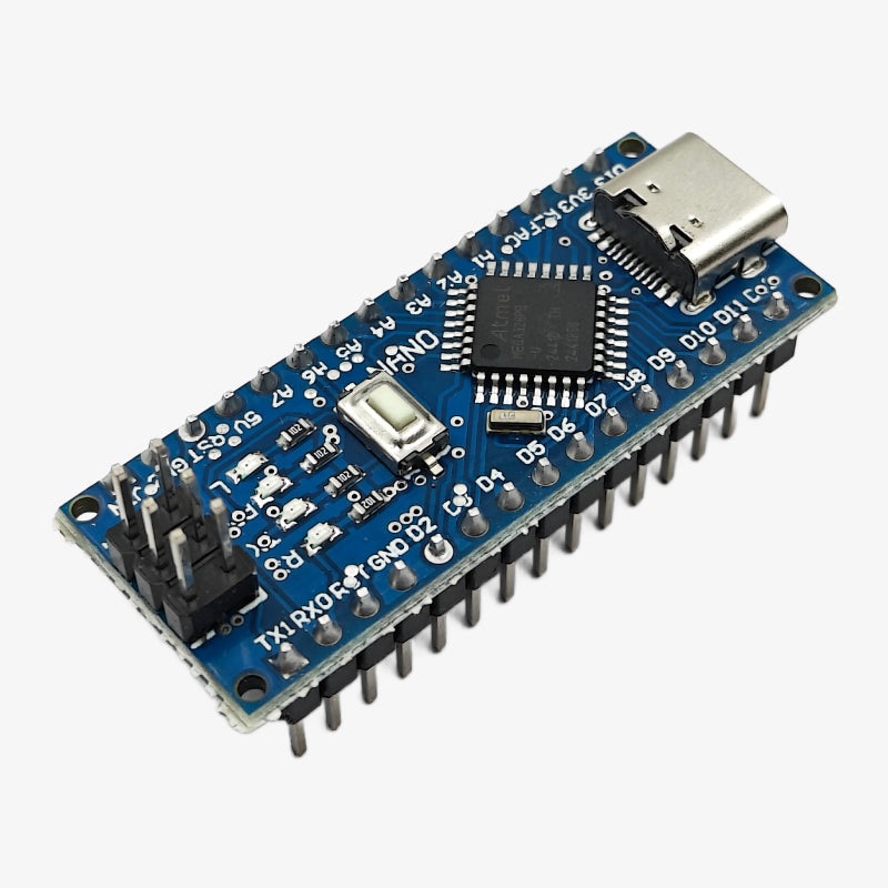 Nano R3 CH340 Chip Development Board-Compatible with Arduino-Type C - Soldered