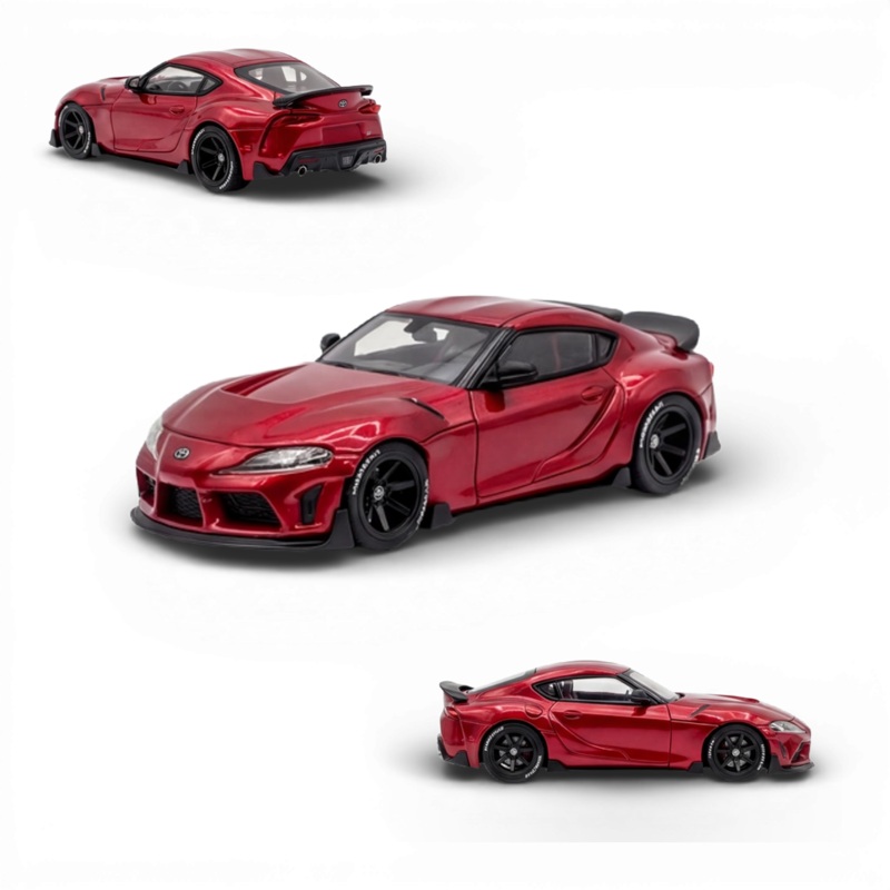 ATOZ Toyota Supra GR Metallic Red 1:64