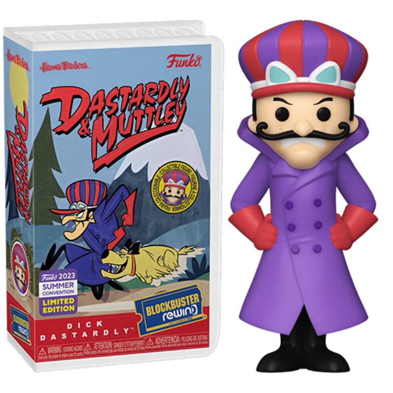 Funko Rewind Dick Dastardly (Opened) - 2023 Summer Convention Exclusive