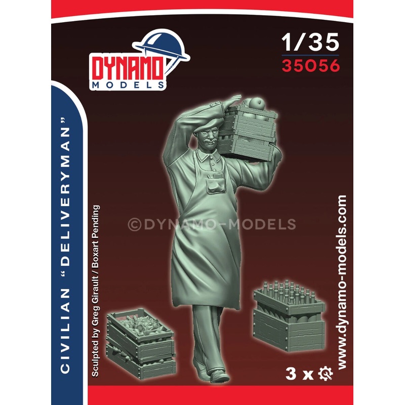 Dynamo DYM35056 1/35 WSS - Civilian "Deliveryman"