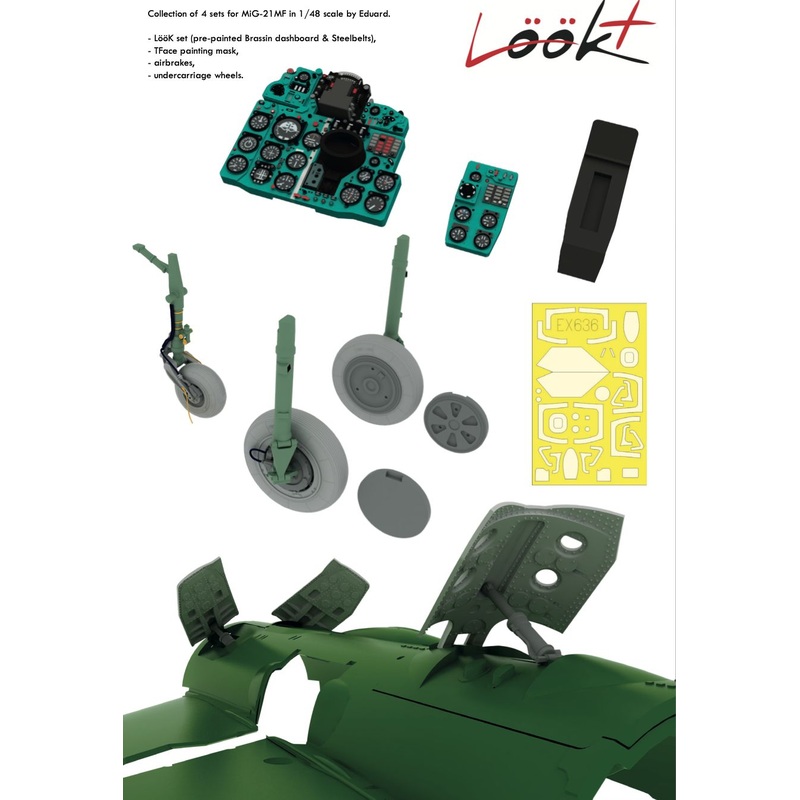 Eduard 644088 1/48 MiG-21MF LKplus