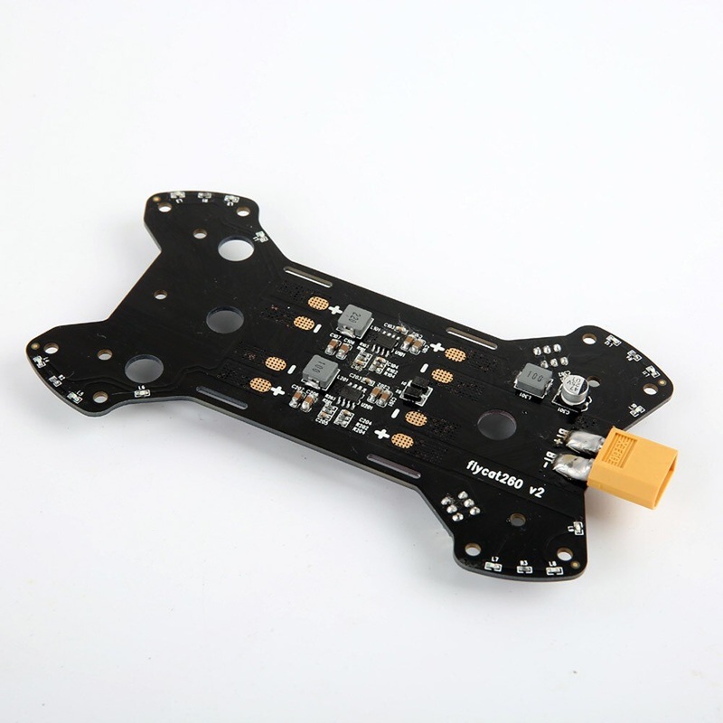 JMT 5V 12V Power Distribution Board PDB with Built-in Power Filter for Robocat 270mm 4-Axle Quadcopter Frame