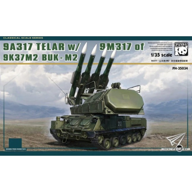 Panda Hobby 35034 1/35 9A317 TELAR h 9M317 of 9K7M2 BUK M2 (SAM-7)