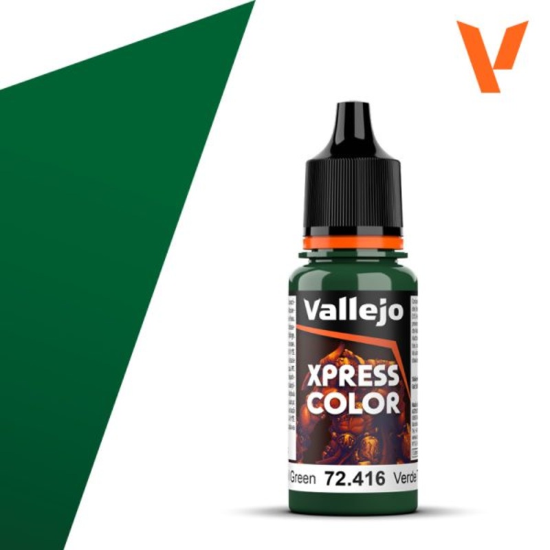 Vallejo Xpress Color 416 - 18ml. Troll Green