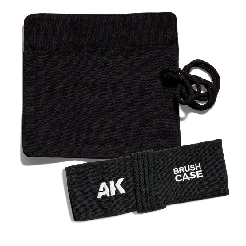 AKB100 AK Interactive SYNTHETIC CLOTH CASE FOR BRUSHES