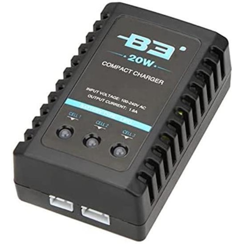 B3 20W 1.6A AC 100 at 240V 50/60Hz Compact Portable Balance Charger RC