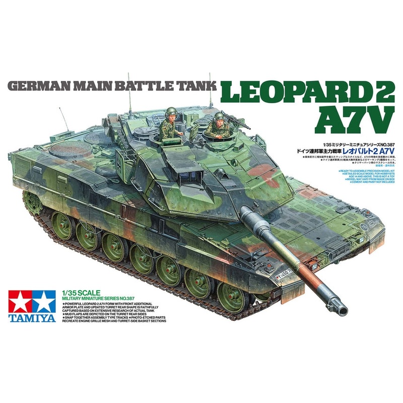 Tamiya 35387 1/35 Leopard 2A7V