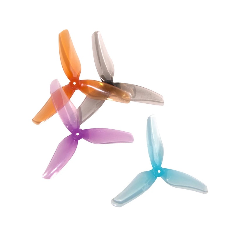 12Pairs(12PCS CW+12PCS CCW) Gemfan Hurricane 2009 3-Blade PC Propeller 1.5MM Hole for FPV Freestyle 2inch RC FPV Dron 12Pairs Purple 1.5MM