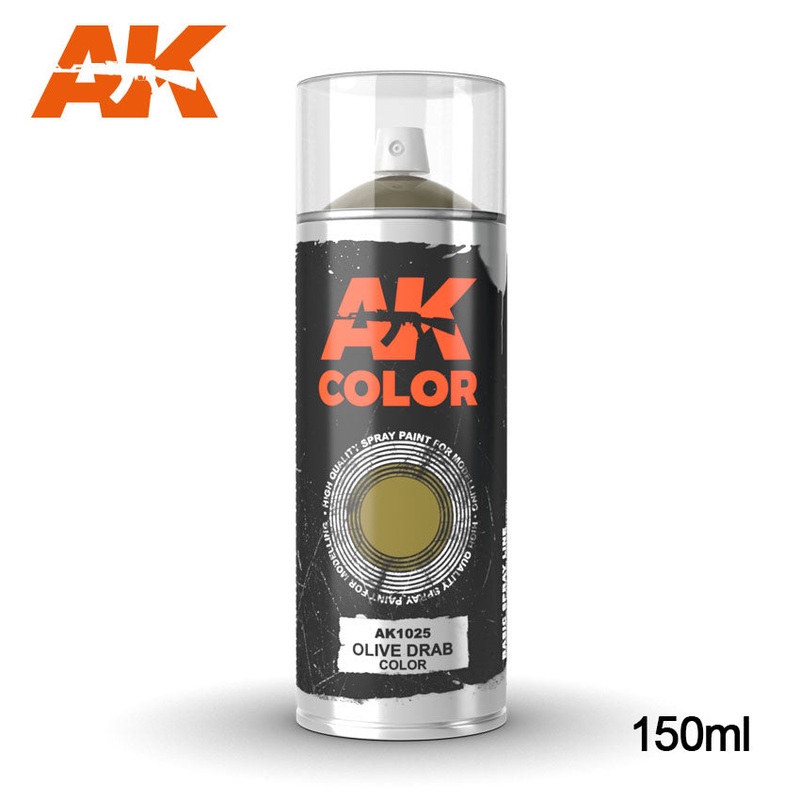 AK Interactive 1025 OLIVE DRAB SPRAY