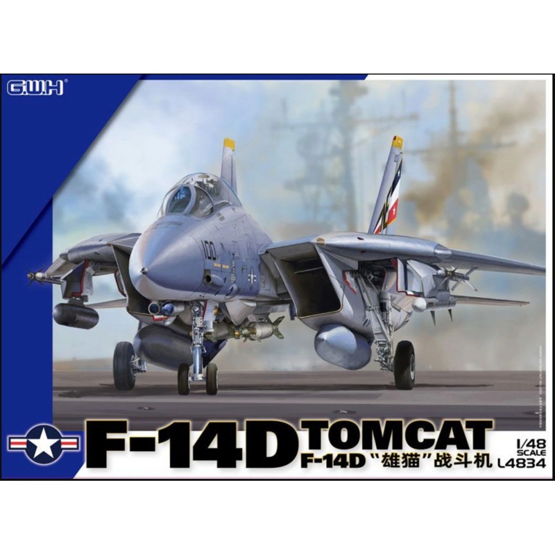 Great Wall Hobby L4834 1/48 US Navy F-14D Tomcat