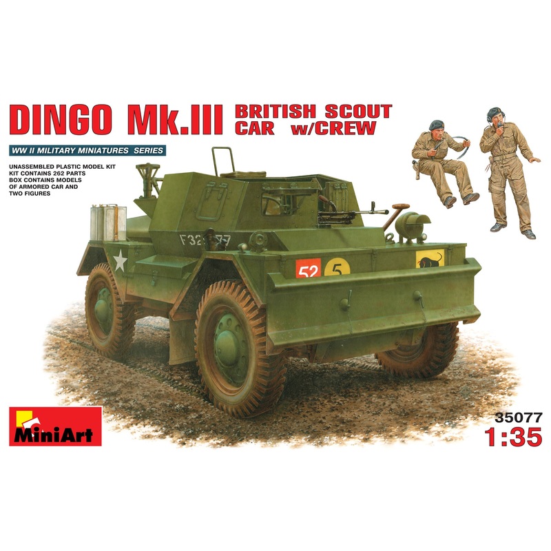 MiniArt 35077 1/35 Dingo Mk. 3 w/Crew