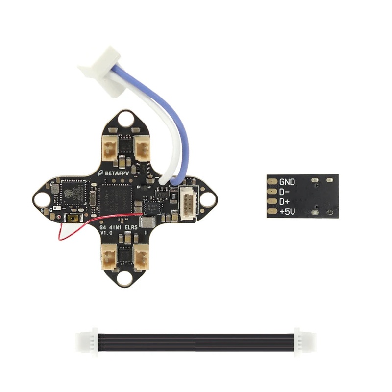 BETAFPV Matrix 1S Brushed Flight Controller G4 4 IN1 HD V1.1 With ELRS 2.4G Receiver for Meteor75 Pro O4 FPV Drone G4 4IN1 HD