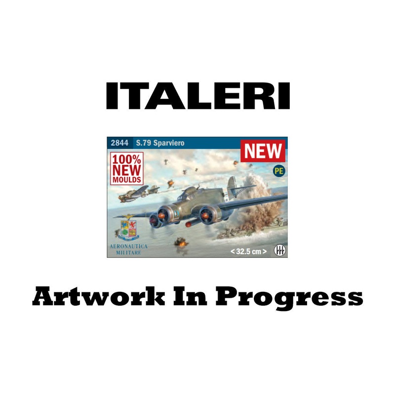 ITALERI 1/48 Savoia-Marchetti SM.79 Sparviero Bomber 2844