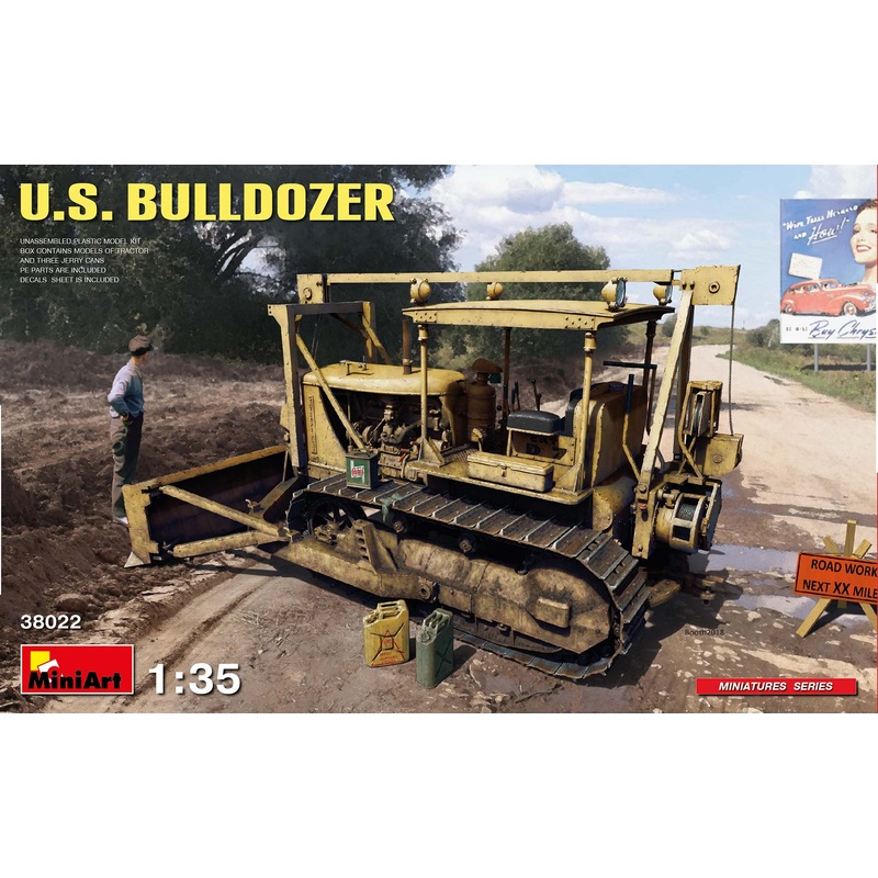 MiniArt 38022 1/35 U.S. Bulldozer