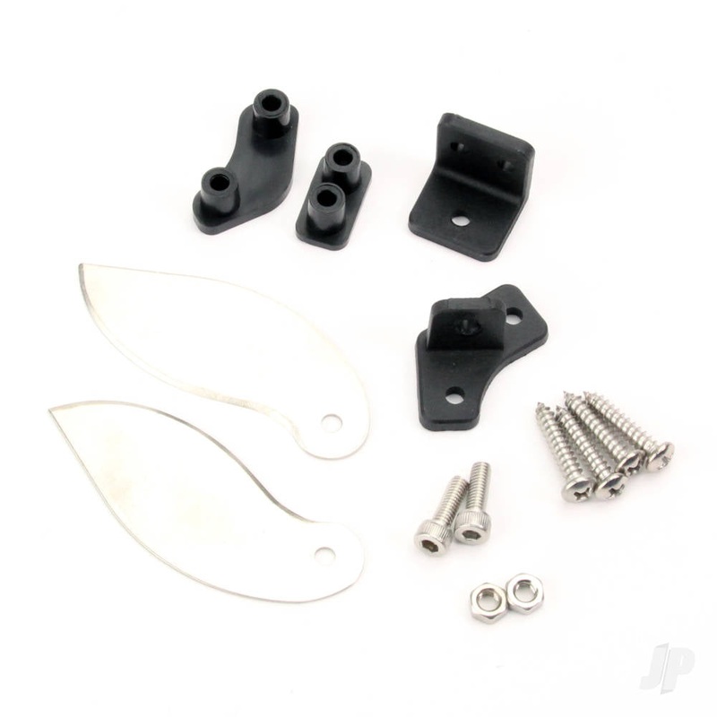 Stainless Steel Turn Fins & Plastic Stand Set