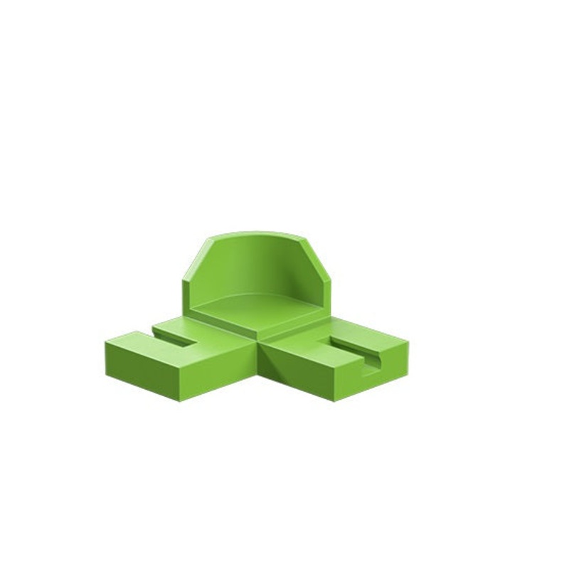 90 curve, green