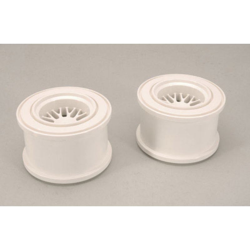 FG Modellsport Car Spares Rear Wheel For F1 White (Pk2) 10111 (Storeroom)