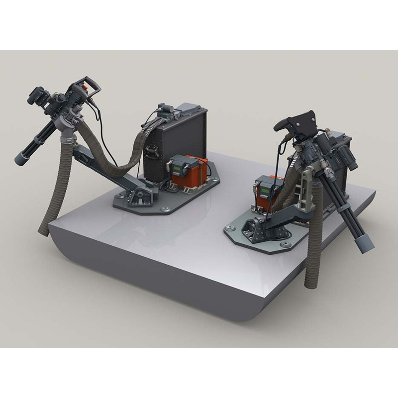 Legend LF3D057 1/35 M134D on EC725 Gun Mount w/3,000 Rd Ammo Box Set